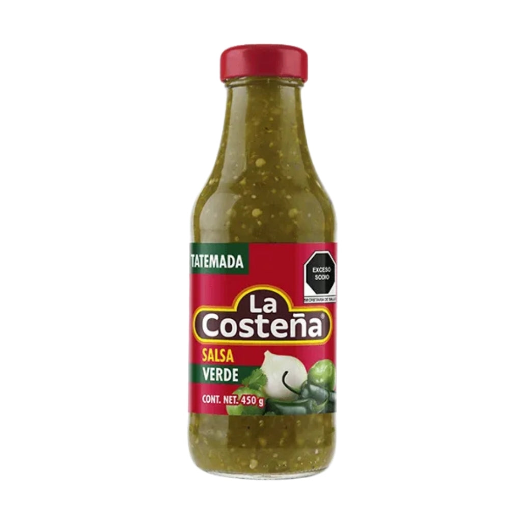 Salsa Verde La Costeña 450 g – Sauce mexicaine verte traditionnelle, disponible à Toulouse et livraison France
