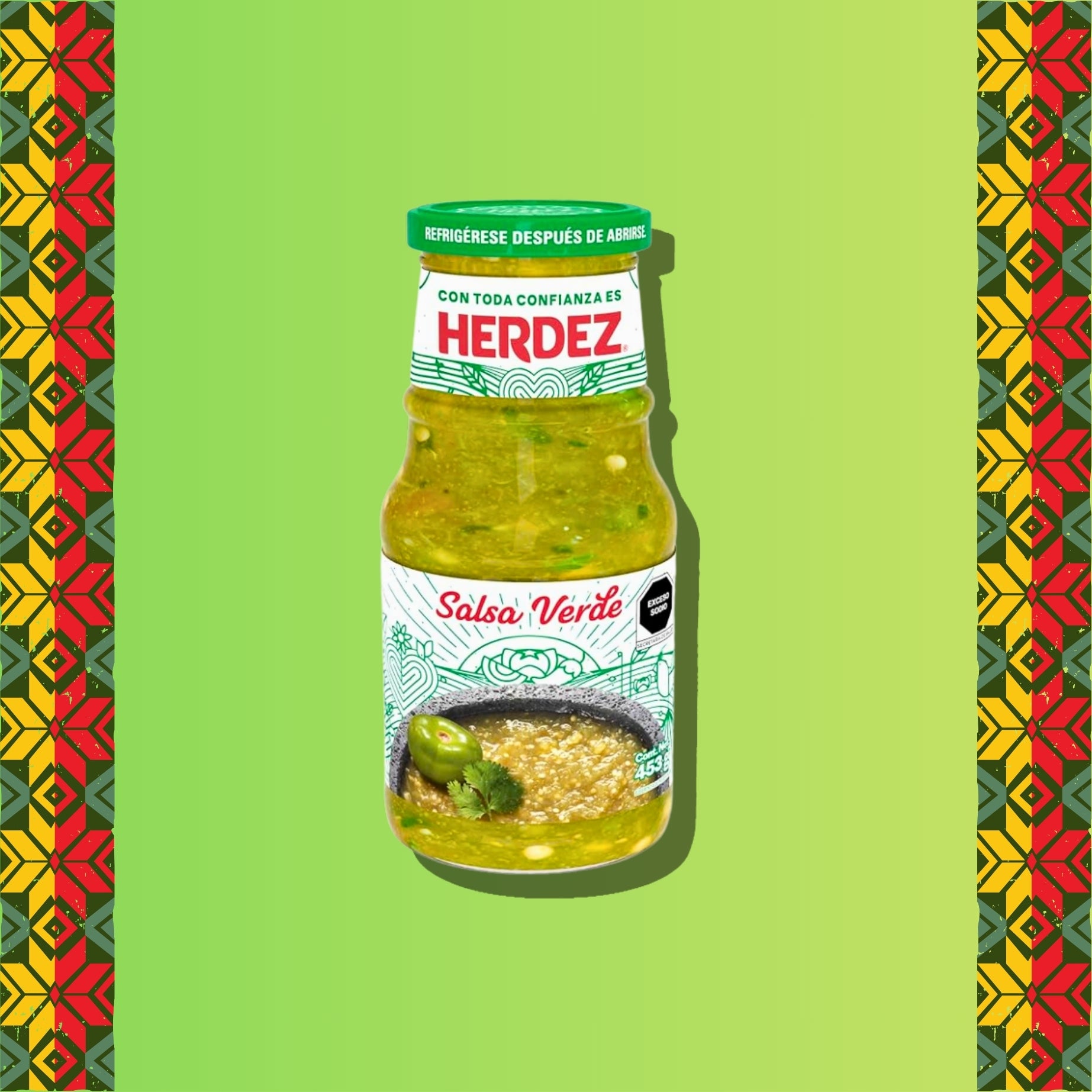 Salsa Verde Herdez Frasco 453 g
