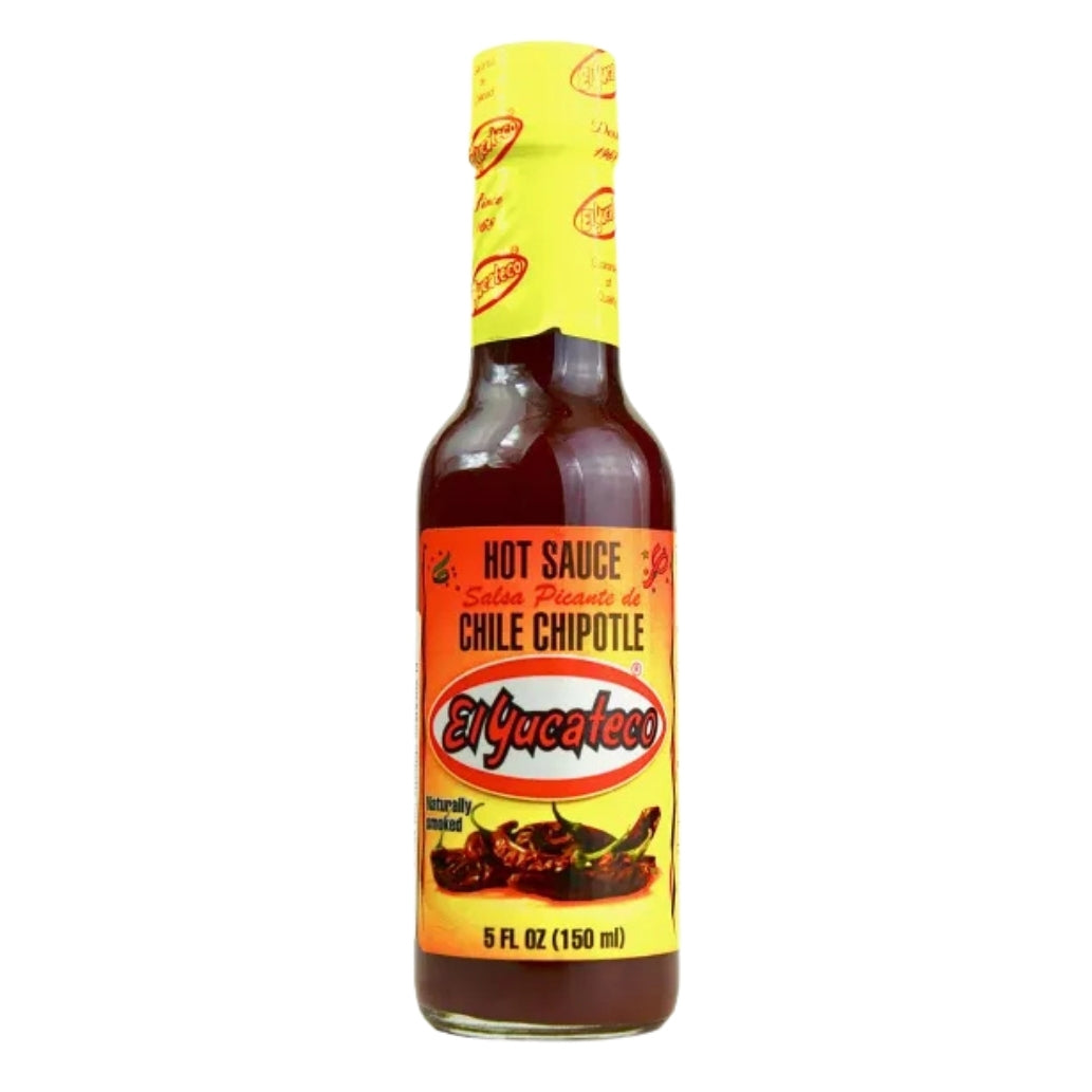 Salsa Chipotle El Yucateco 150 ml – Sauce mexicaine épicée et fumée, disponible à Toulouse et livraison France
