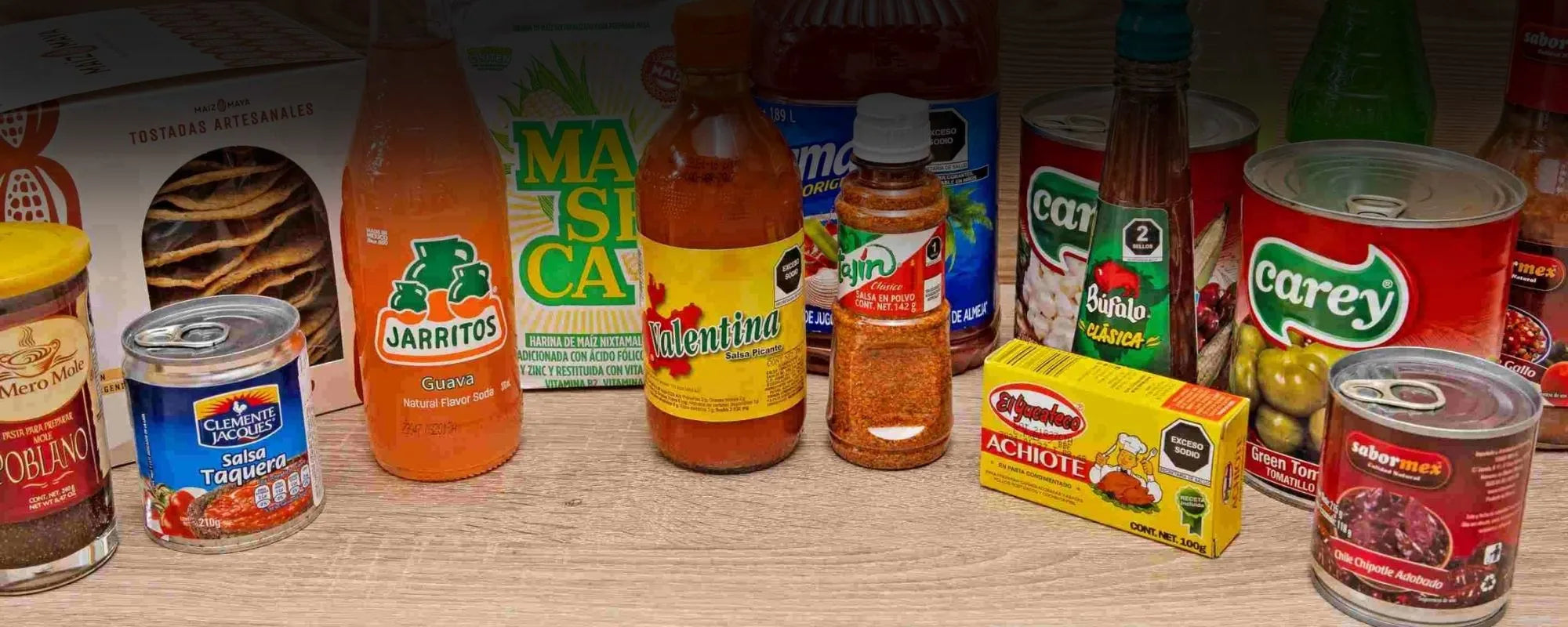 Tous nos produits mexicains authentiques disponibles à Toulouse et en ligne