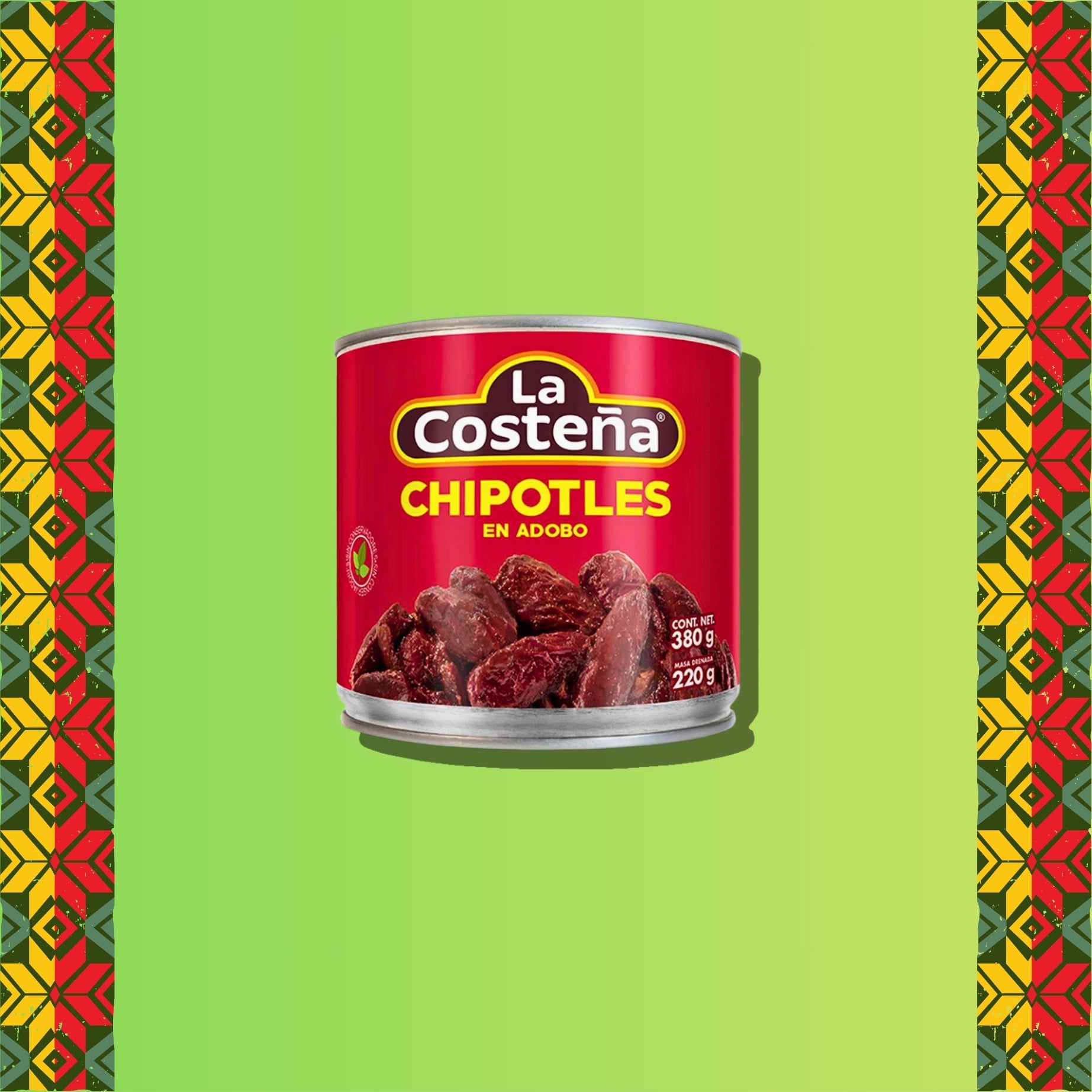 Chiles Chipotles en Adobo La Costeña 340 gr