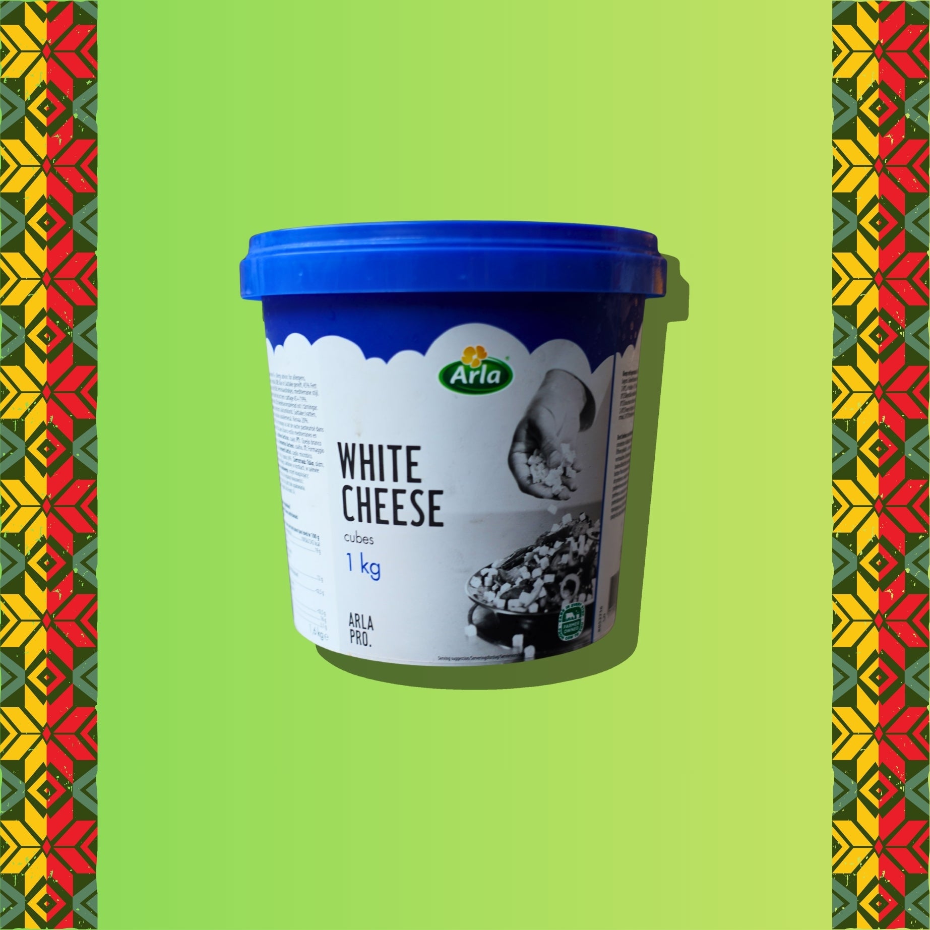 Fromage Blanc en Cubes dans Saumure 1 kg (Seau) - ARLA Pro  – Spécial Horeca