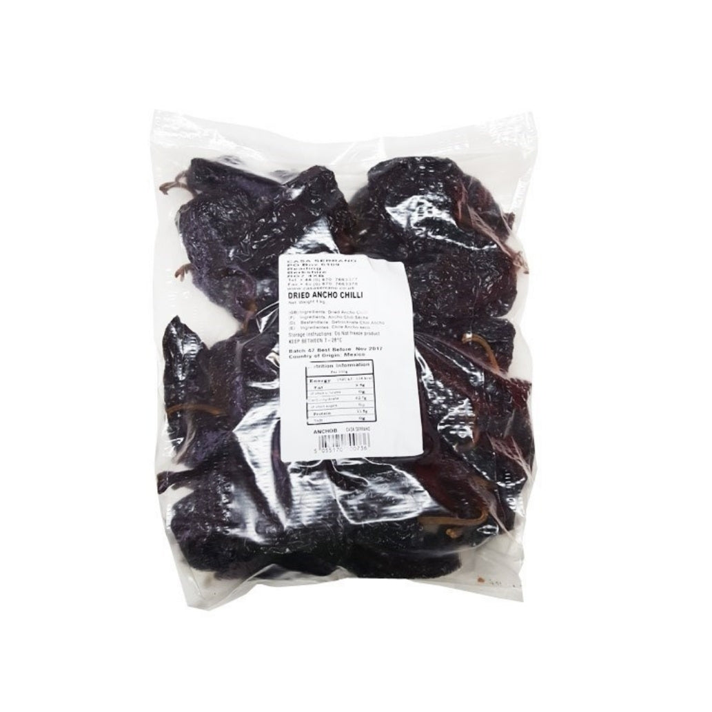 Chile Seco Ancho 100 g – Piment séché mexicain premium, disponible à Toulouse et livraison France

