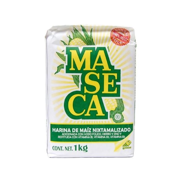 Farine de Maïs Blanche MASECA 1 kg – Ingrédient mexicain authentique pour tortillas et tamales, disponible à Toulouse et livraison France

