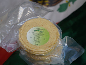 Tortillas de mais faites maison