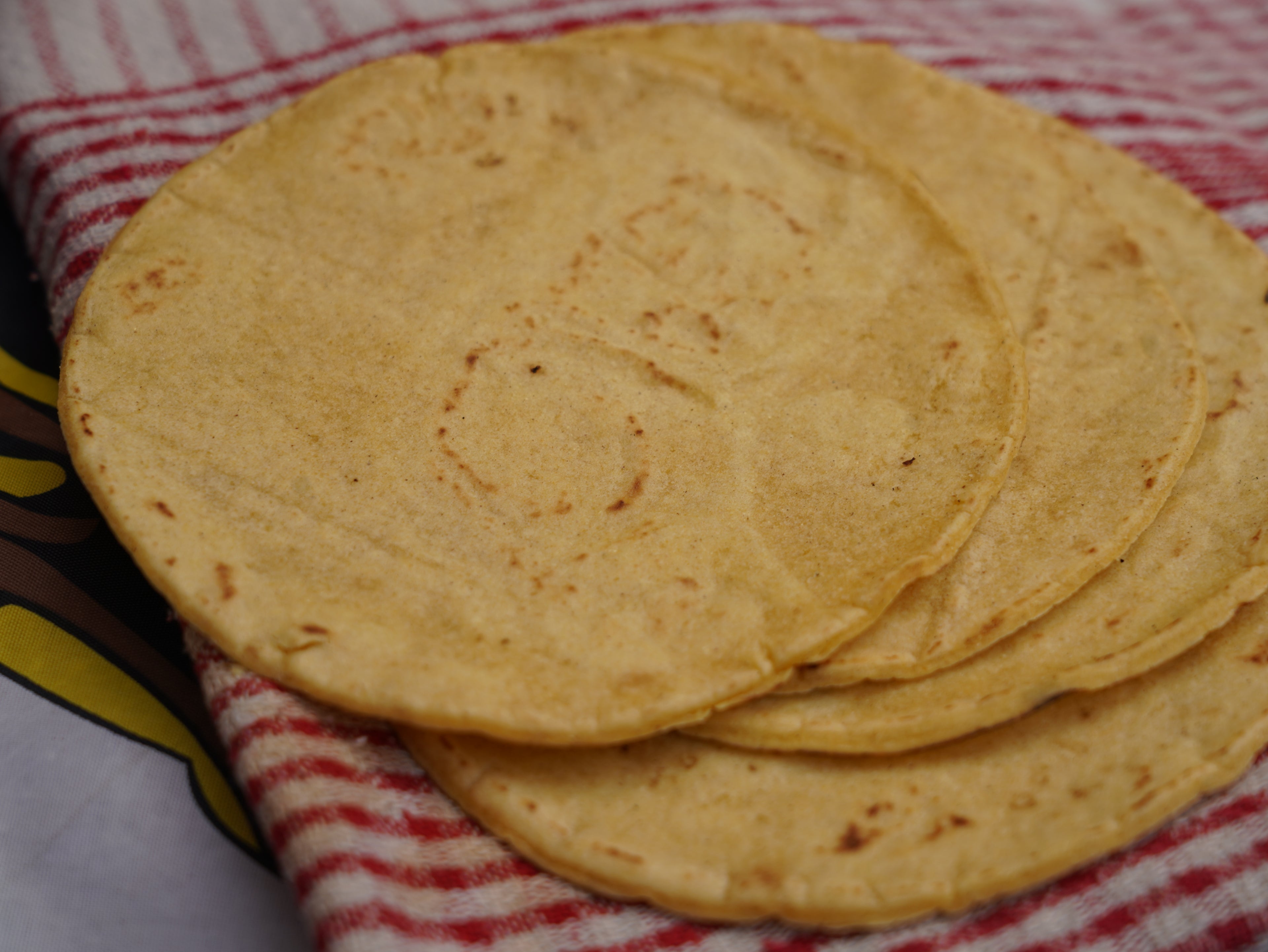Tortillas de mais faites maison
