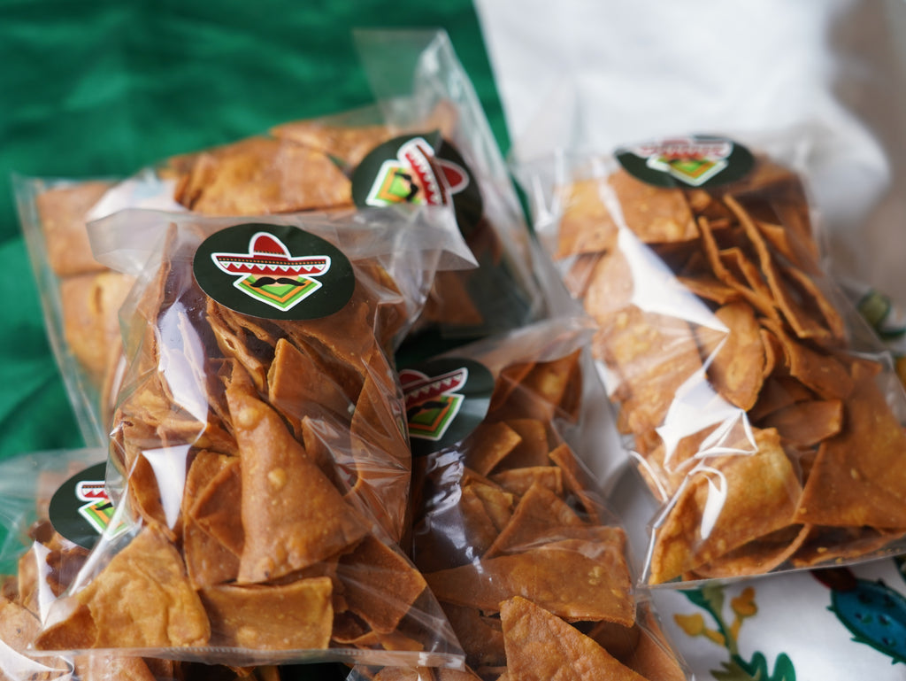 Totopos El Mexicano – Chips de maïs artisanales 300 g, parfaites pour nachos, guacamole et plats mexicains.