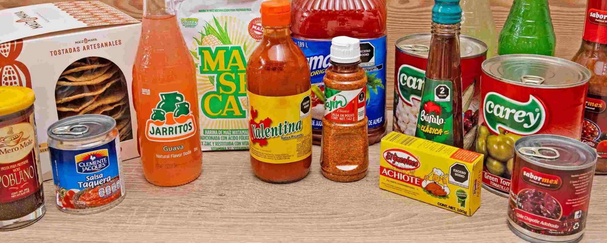 Parcourez notre sélection de produits mexicains authentiques pour tacos, enchiladas et plats traditionnels. Disponible à Toulouse et livraison France.
